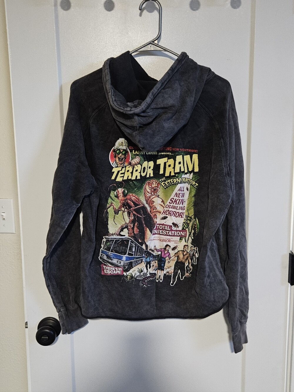 Universal Studios Halloween Horror Nights Terror Tram Hoodie 2023